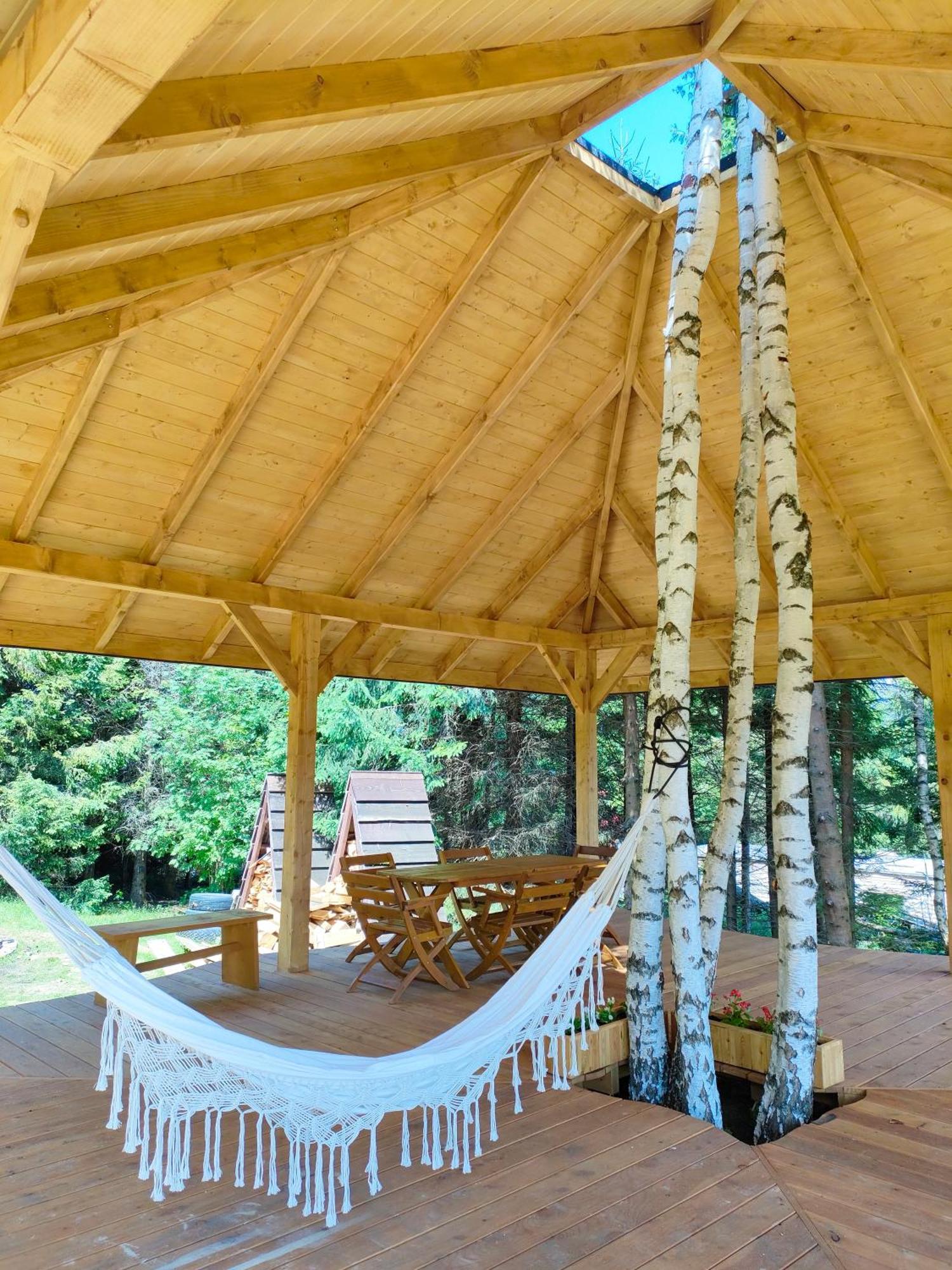 Pod Wielka Zalesiona Gora Wetlina Bagian luar foto