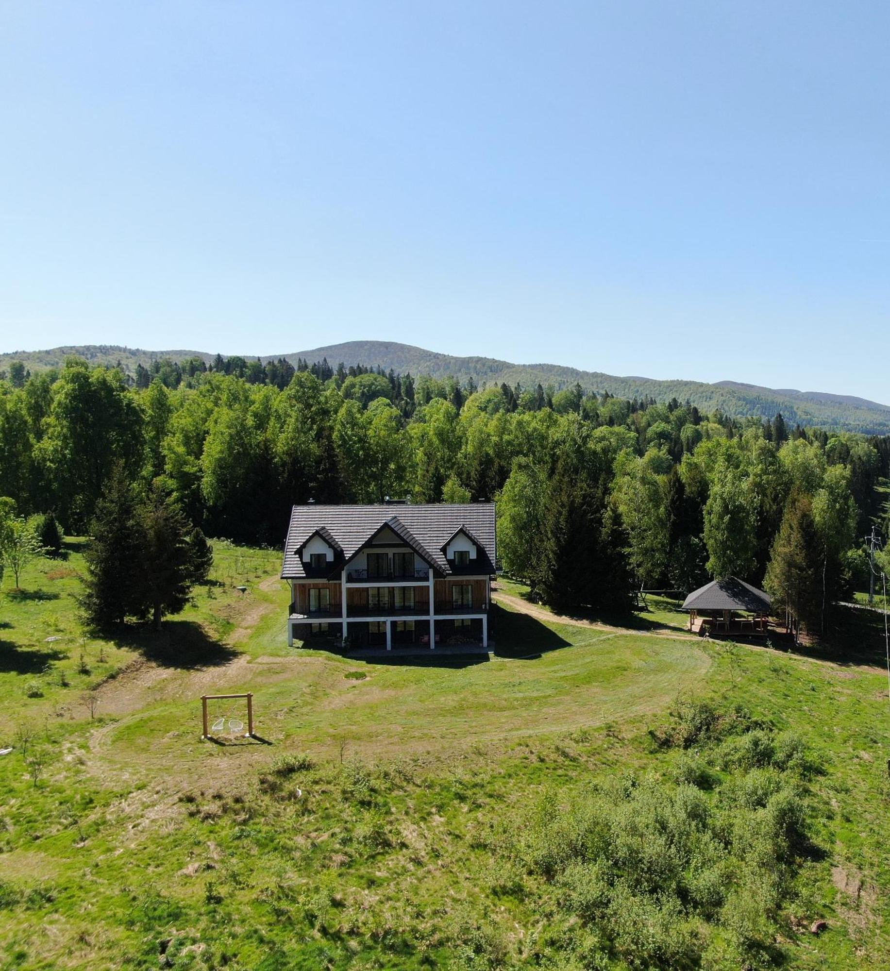 Pod Wielka Zalesiona Gora Wetlina Bagian luar foto